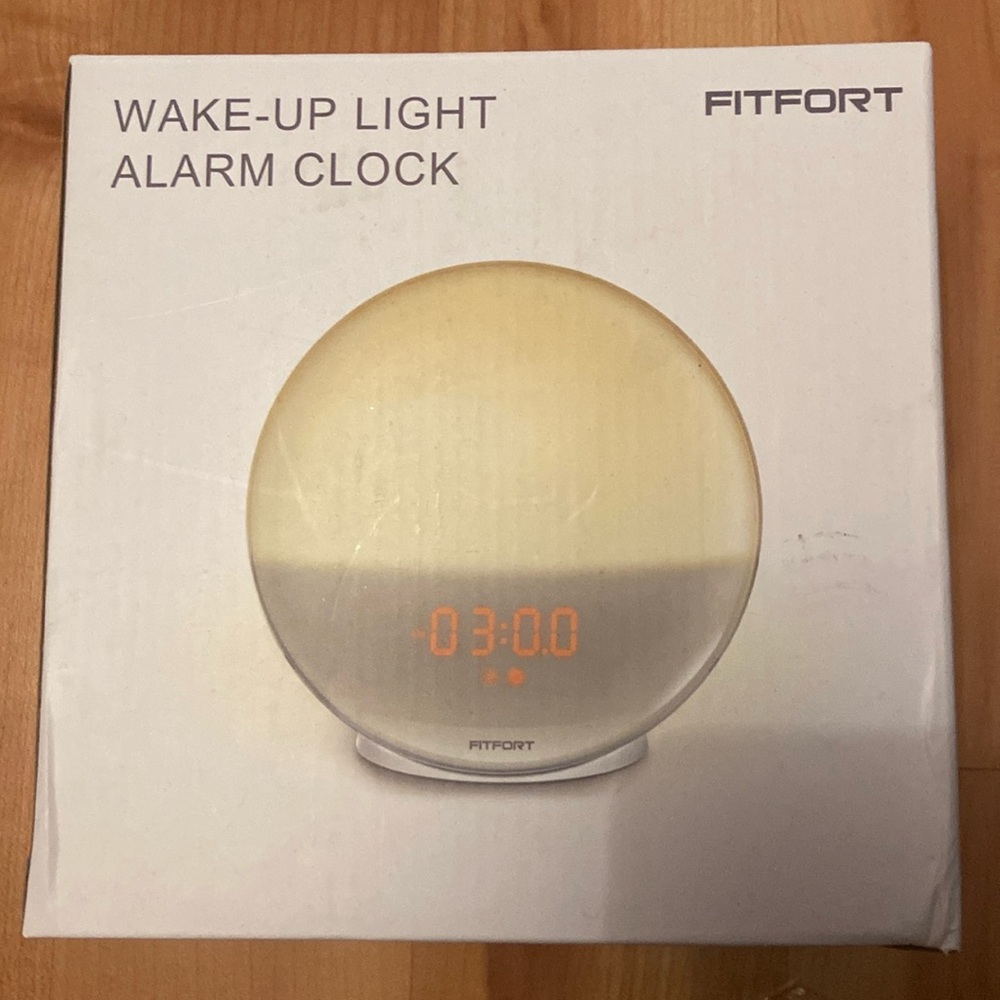 Wake up light alarm clock new